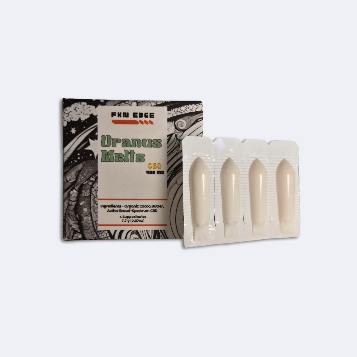 🪐URANUS MELTS - CBD-INFUSED LUBRICATING SUPPOSITORIES